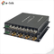 4 Channel 3G-SDI Fiber Extender With Backward RS485 4Ch Tally 20KM FC Connector