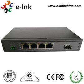 10 / fibra 100Mbps para revestir o interruptor do ponto de entrada dos ethernet, interruptor de rede do ponto de entrada de 4 portos