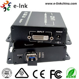 vídeo de 4K DVI ao apoio video DVI 1,0 da taxa de bocado dos Gbps do conversor 3,40 dos meios da fibra/HDMI V1.4