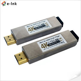 4K mini 300m HDMI sobre o conversor da fibra ótica OM3 nenhum prolongamento da fibra ótica da perda do atraso
