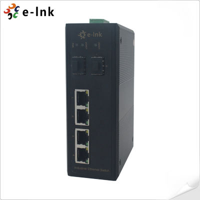 Interruptor industrial controlado rede de Gigabit Ethernet, poder sobre o interruptor dos ethernet
