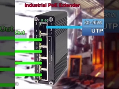 Conversor de mídia PoE - Solução de rede compacta e poderosa