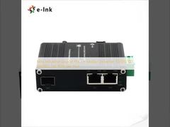 Mini Conversor de Mídia Gigabit PoE++ Industrial 10/100/100 IEEE802.3bt 90W por Porta