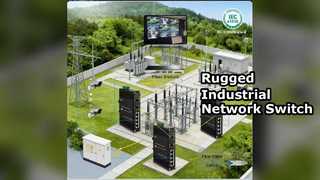 Energia redundante de 4 portas 100FX do switch Ethernet industrial