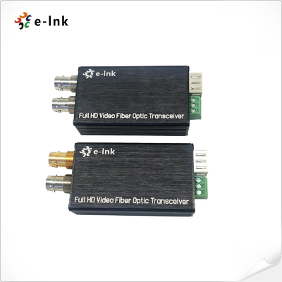 Tally RS485 SDI Video Fiber Converter Simplex LC Mini Type 3G SDI Converter