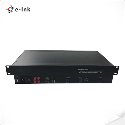 1/2/4/8Ch HDMI Fiber Optic with External Audio Extender