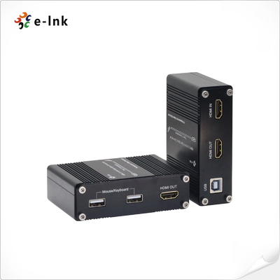 Industrial Fiber Extender 4K60 Uncompressed Transmission Wide Temperature Operation