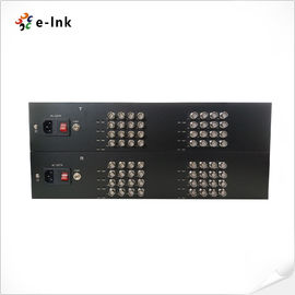 32 CH AHD CVI TVI Over Fiber Converter Metal Case For 720P 960P 1080P Camera