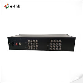 32 CH AHD CVI TVI Over Fiber Converter Metal Case For 720P 960P 1080P Camera