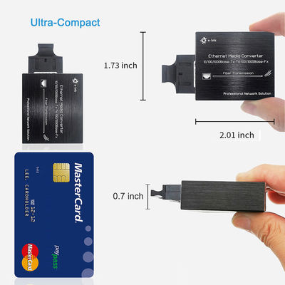Micro Type Fiber Ethernet Media Converter