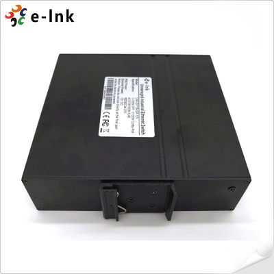 IP40 100m Solar Gigabit PoE Switch 12~48VDC Industrial Gigabit Ethernet Switch