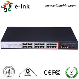 Switch Ethernet de 10 / 100M com 2 portas SFP Uplink para APs sem fio 440mm X 350mm X 45 mm