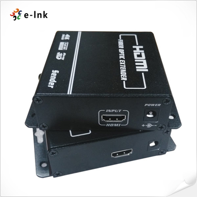 Extensor HDMI de Fibra Óptica com Suporte para Resolução 4K, Design de Cabo Único