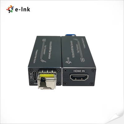 4Kx2K HDMI Fibra Extensor sinal não comprimido 80km Distância de transmissão Certificado RoHS