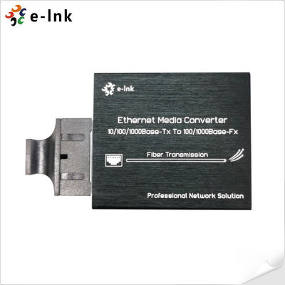 Ultra-compacto USB Gigabit Ethernet para Fibra Media Converter