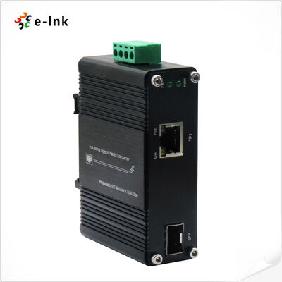 Alta Voltagem DC9-54V Aumentar para 30W PoE + para 2.5G Copper & 10G SFP + Rugged Networking