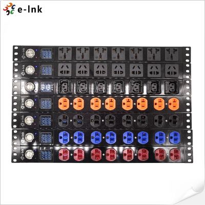 Exposição da unidade de distribuição de poder OLED da polegada 1U de 265VAC 2800W 19